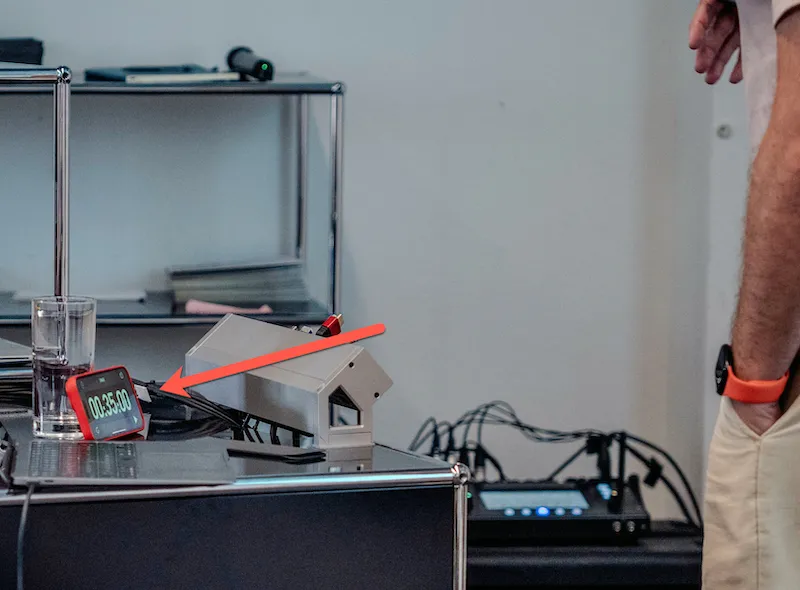 Nicht eingeschalteter Timer während einer Präsentation