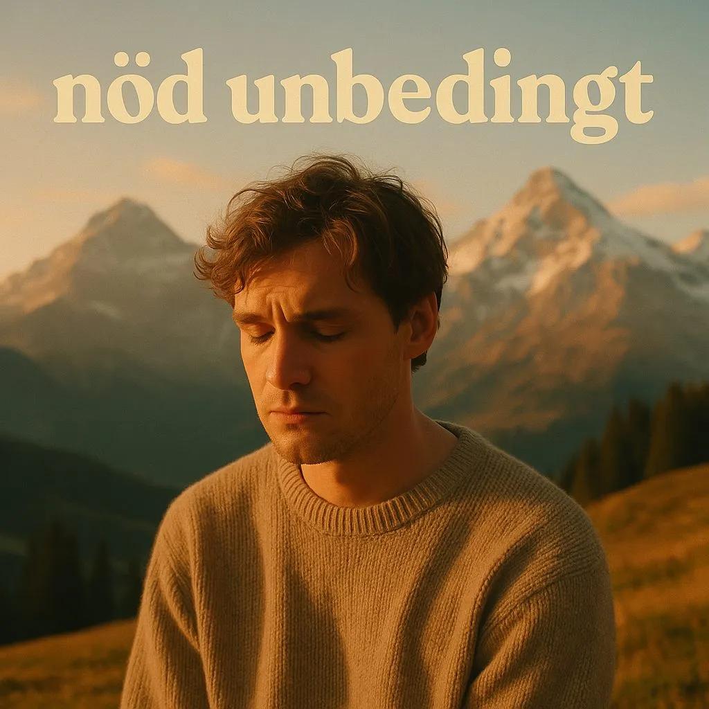 Albumcover des Songs "nöd unbedingt".